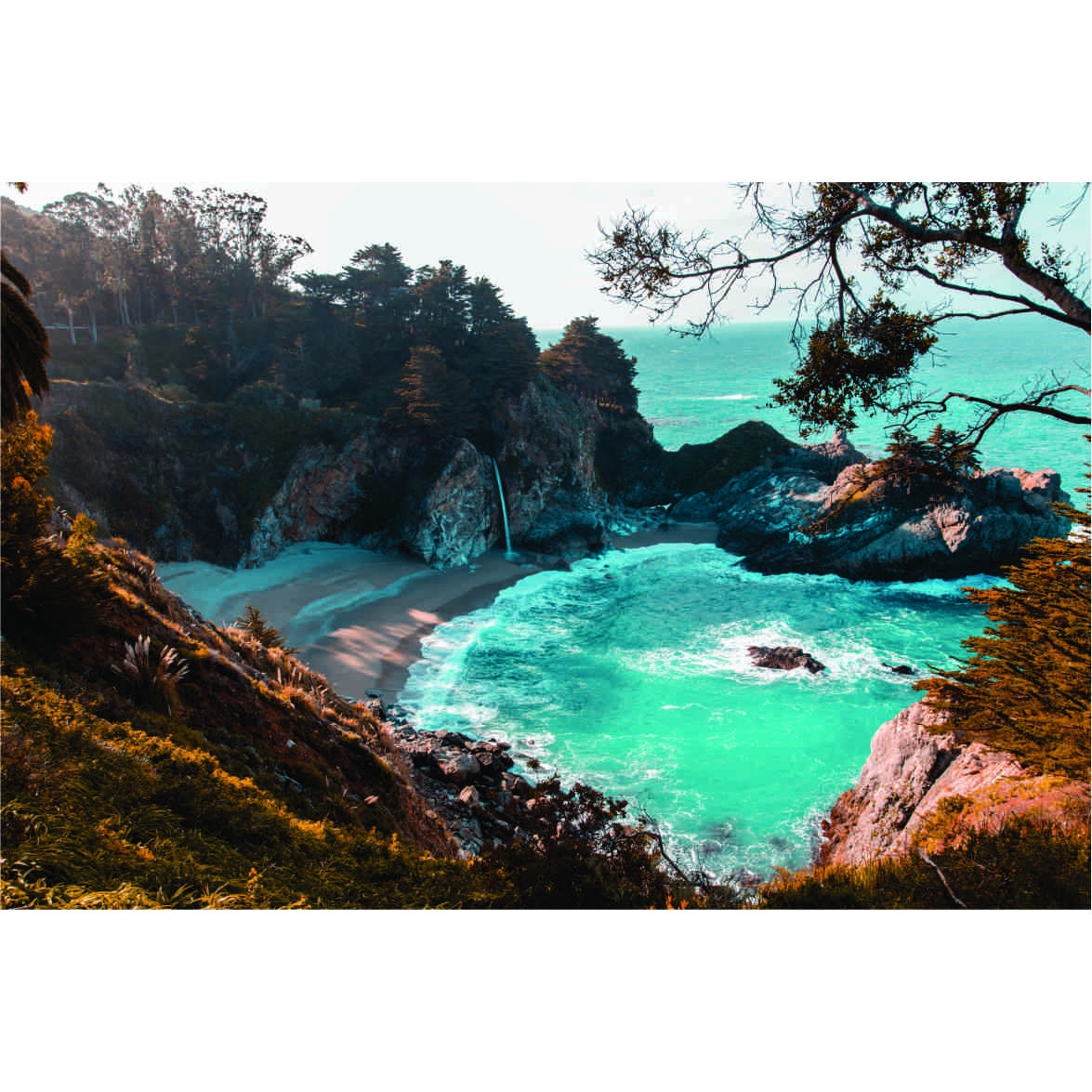 Fototapet Laguna albastra, 180 x120 cm