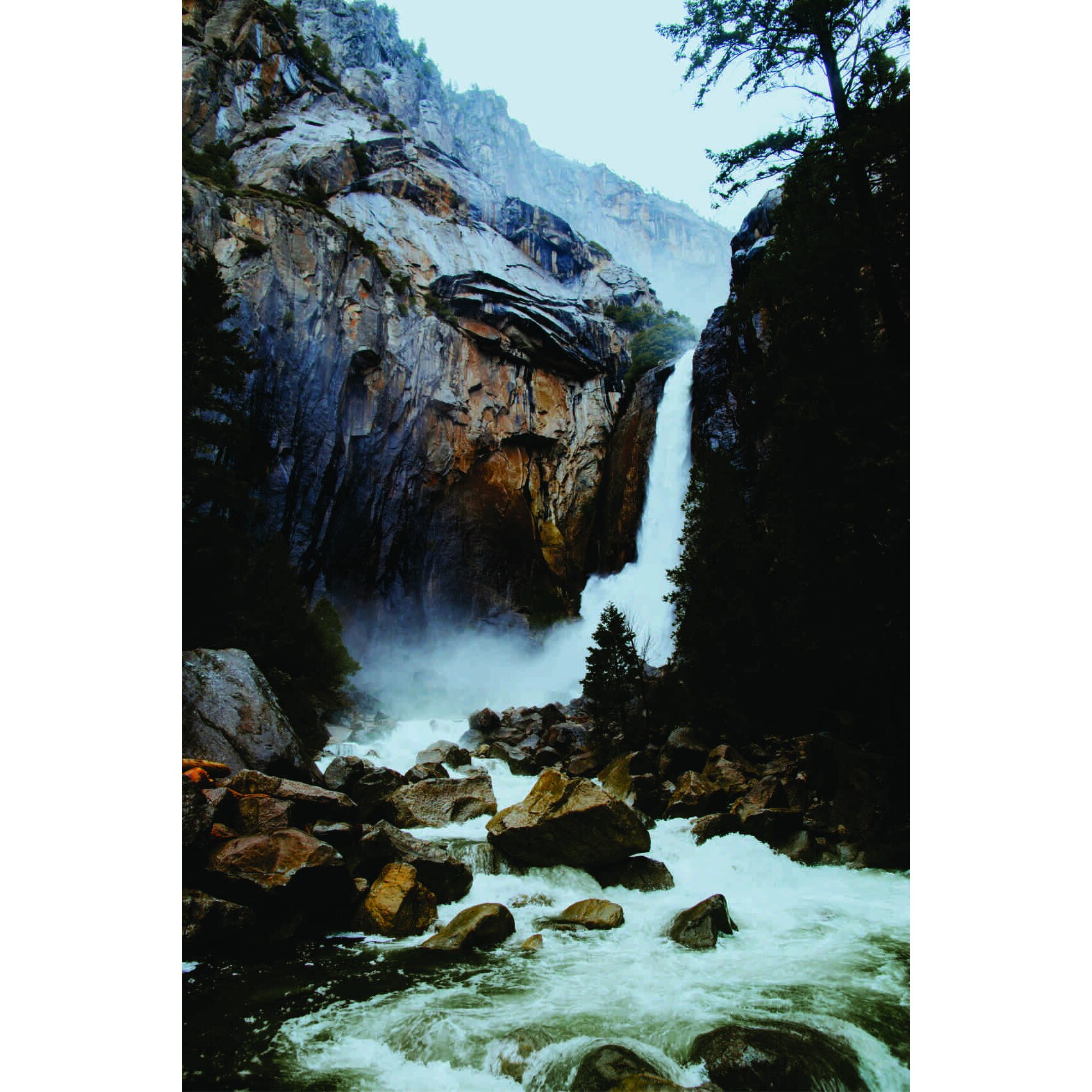 Fototapet Peisaj cascada, 120 x180 cm