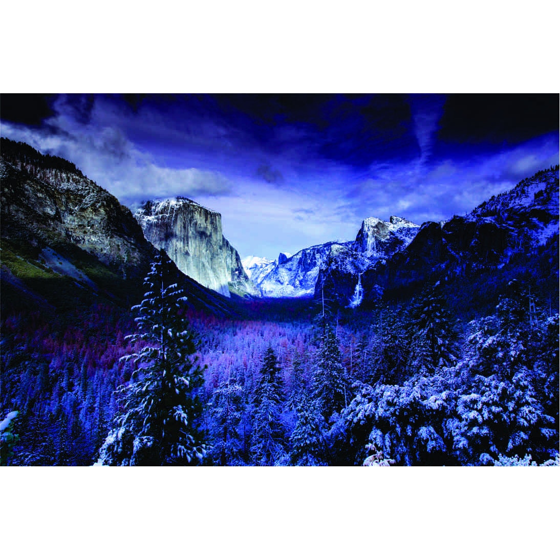 Fototapet Peisaj colorat, 180 x 120 cm