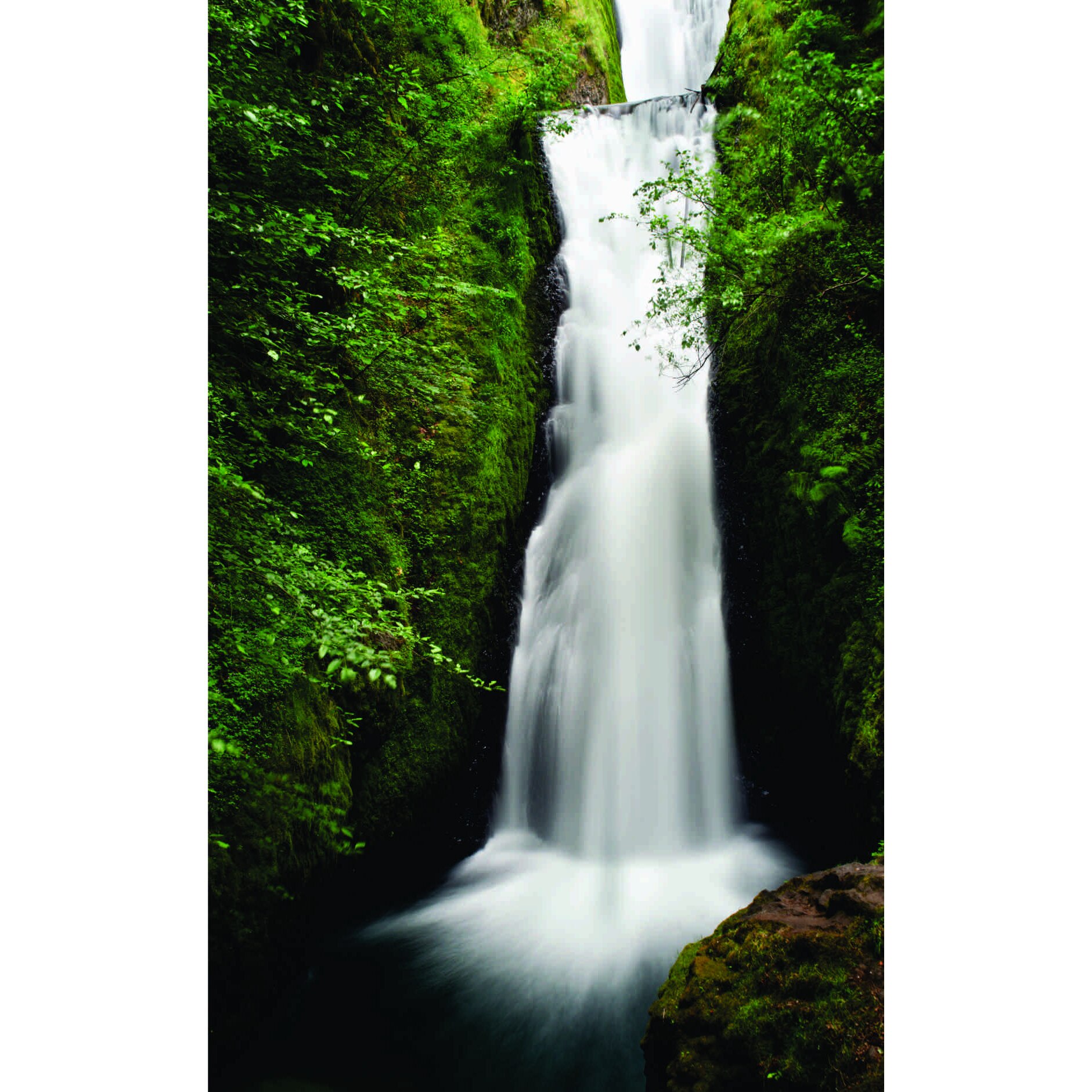 Fototapet cascada dubla, 130x210 cm