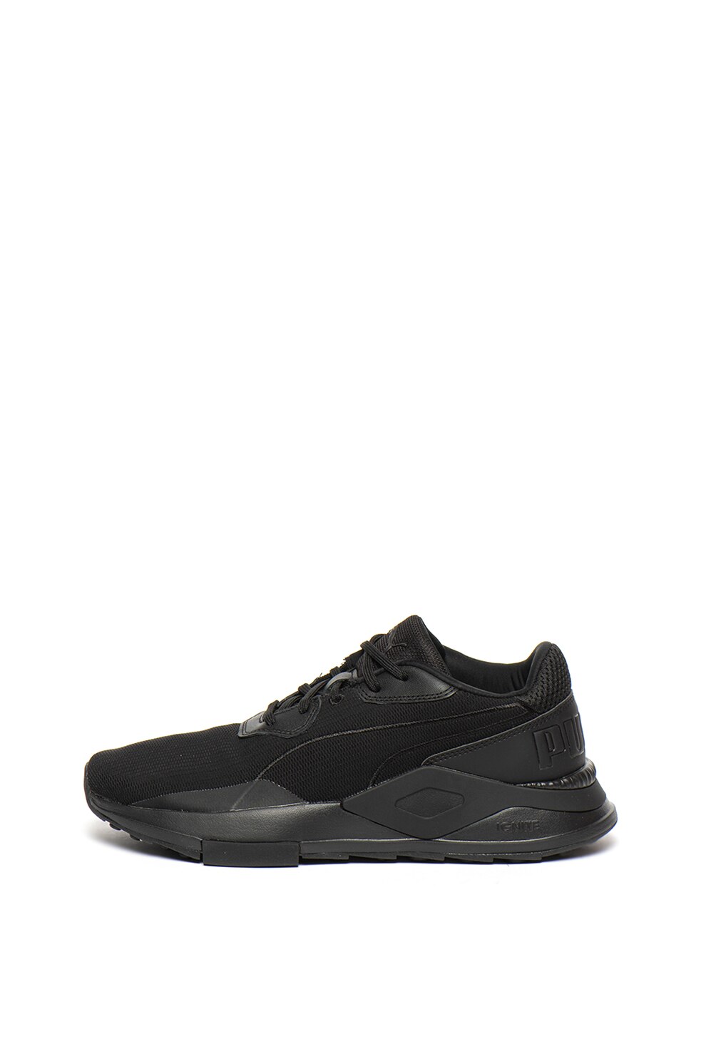 Puma, Pantofi sport de plasa tricotata Shoku, Negru, 10