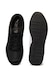Puma, Vista sneakers cipő nyersbőr és bőr anyagbetétekkel, Fekete, 3.5
