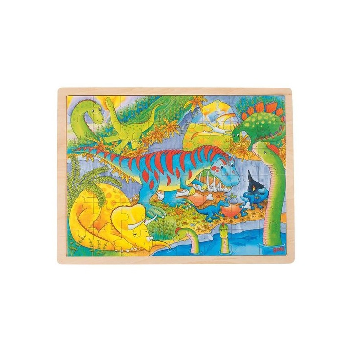 Dino puzzle, 48 darabos