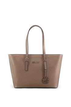 Beverly Hills Polo Club, Geanta shopper de piele ecologica, Maro bronz Beverly Hills Polo Club, Geanta shopper de piele ecologica, Maro bronz
