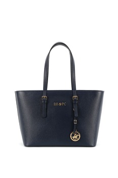 Beverly Hills Polo Club, Geanta shopper de piele ecologica, Bleumarin Beverly Hills Polo Club, Geanta shopper de piele ecologica, Bleumarin