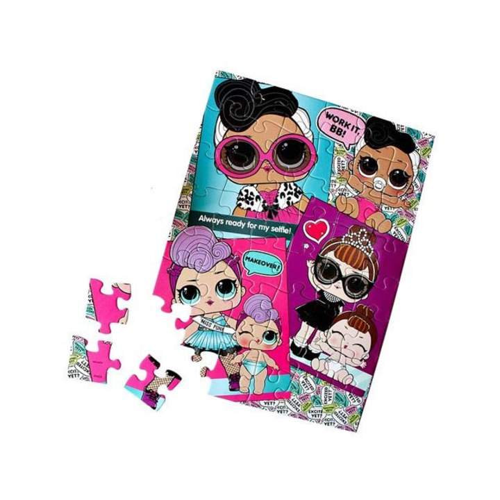 Puzzle LOL Surprise, Spin Master, 48 piese