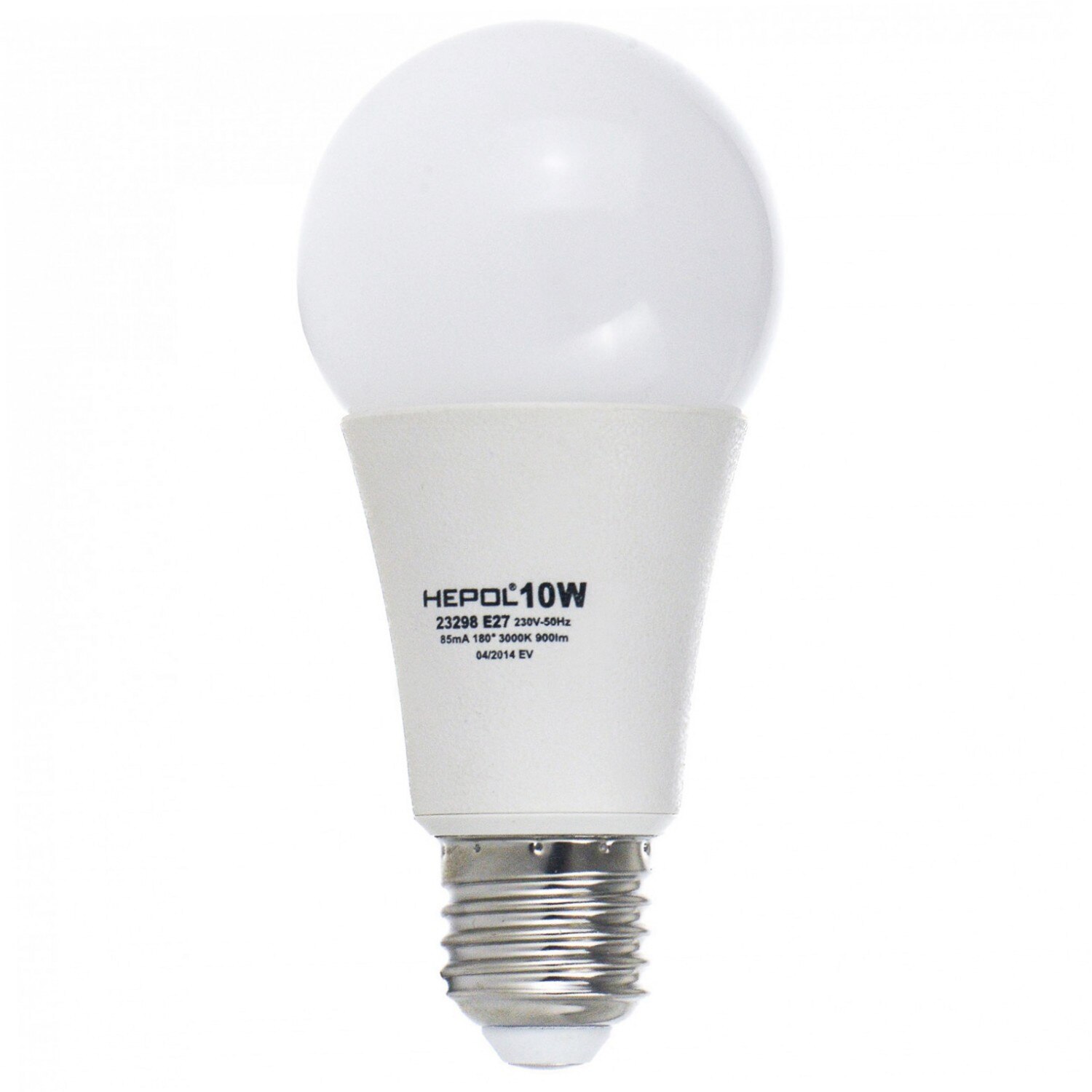 Bec LED Hepol clasic, A60, E27, 10W, lumina calda, AN