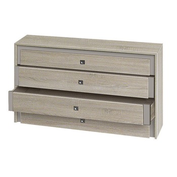 Comoda Barcelona, pal Stejar Sonoma , 120 x 40 x 78 cm Comoda Barcelona, pal Stejar Sonoma , 120 x 40 x 78 cm