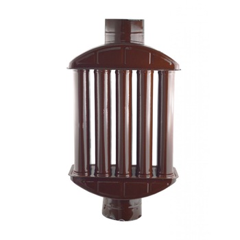 Burlan radiant 120 mm emailat maro Burlan radiant 120 mm emailat maro