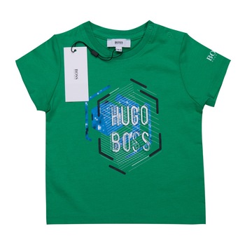 Tricou HUGO BOSS,verde, 1 an Tricou HUGO BOSS,verde, 1 an