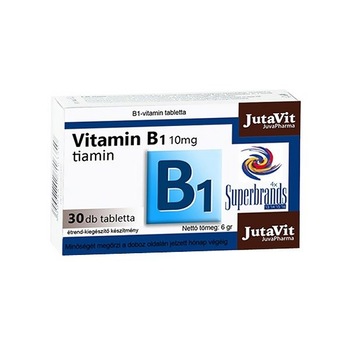 Tablete Vitamine B1 10mg, Jutavit 30buc Tablete Vitamine B1 10mg, Jutavit 30buc