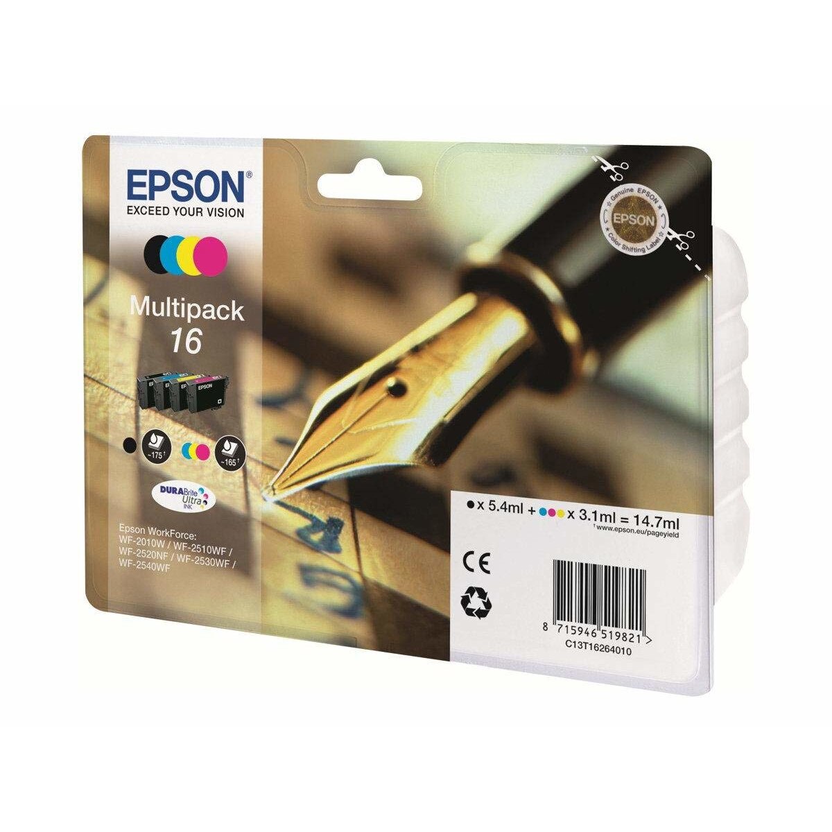 Cartus de cerneala EPSON Pen & Crossword pentru forta de munca WF-2010W Series - Asortati