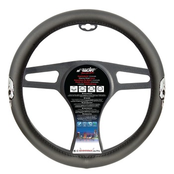 Husa volan universala, marca Simoni Racing, model Skull 1 Husa volan universala, marca Simoni Racing, model Skull 1