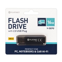Flash Drive USB 2.0 V-Depo Platinet, 16 GB