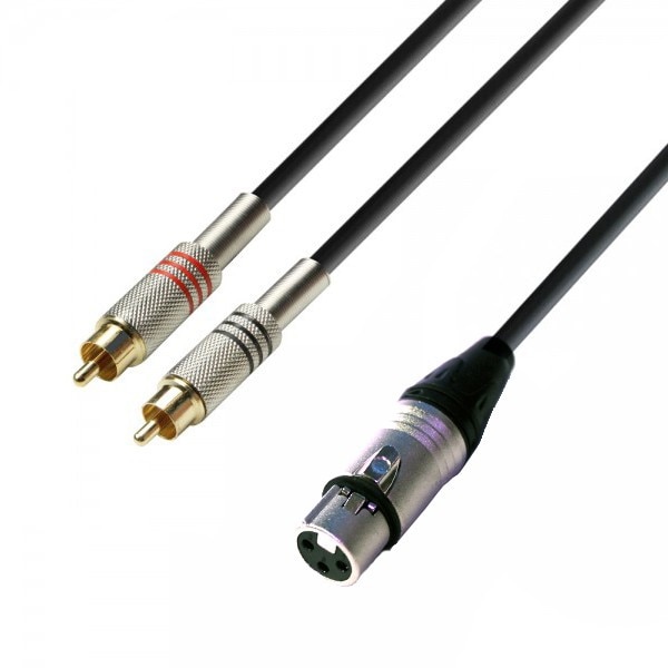 Cablu 2xRCA - XLR Mama 3m Adam Hall