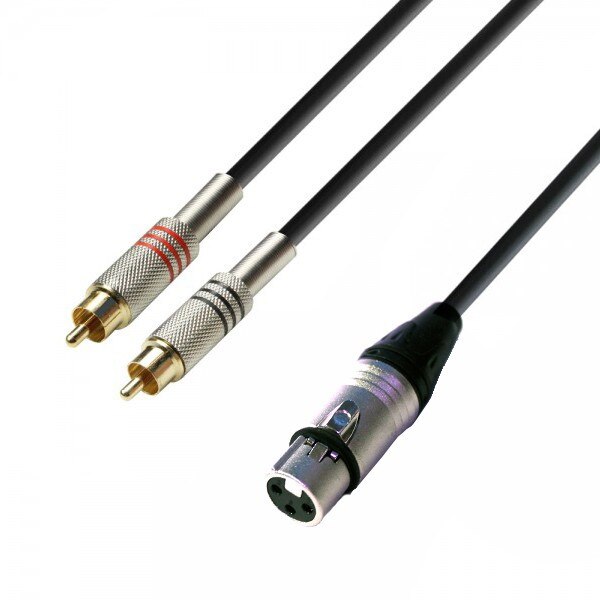 Cablu 2xRCA - XLR Mama 1m Adam Hall