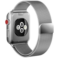 curea apple watch 1234 3840 mm bratara metalica milanese loop - argintiu imagen 13_0_
0