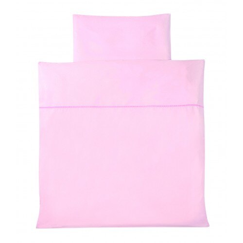 Lenjerie Easy Baby de Pat Uni 80x80 cm, Roz