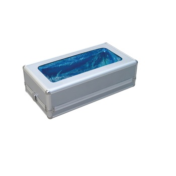 Dispenser Aluminiu de acoperitori pantofi cu mecanism metalic Dispenser Aluminiu de acoperitori pantofi cu mecanism metalic