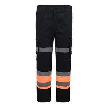 Pantaloni de lucru Reflex, Negru/Oranj, marime 50 (L) Pantaloni de lucru Reflex, Negru/Oranj, marime 50 (L)