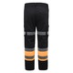 Pantaloni de lucru Reflex, Negru/Oranj, marime 60 (4XL)