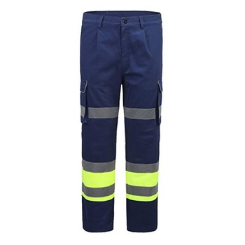 Pantaloni de lucru Reflex, Bleumarin/Verde, marime 46 (M) Pantaloni de lucru Reflex, Bleumarin/Verde, marime 46 (M)