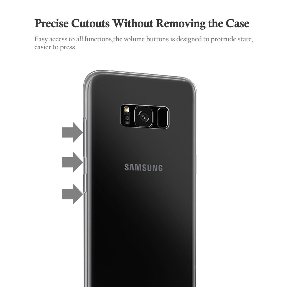 Husa protectie Samsung Galaxy Note 8 silicon TPU ultra subtire 0.3mm Transparenta