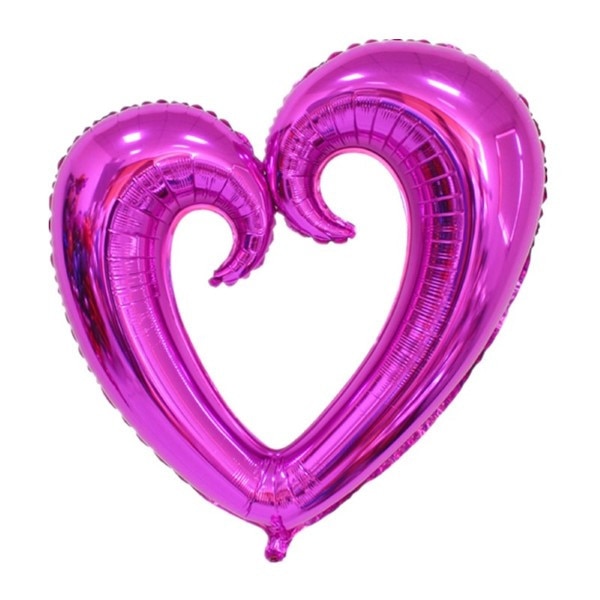 Balon Inima Cu Gaura, Mov