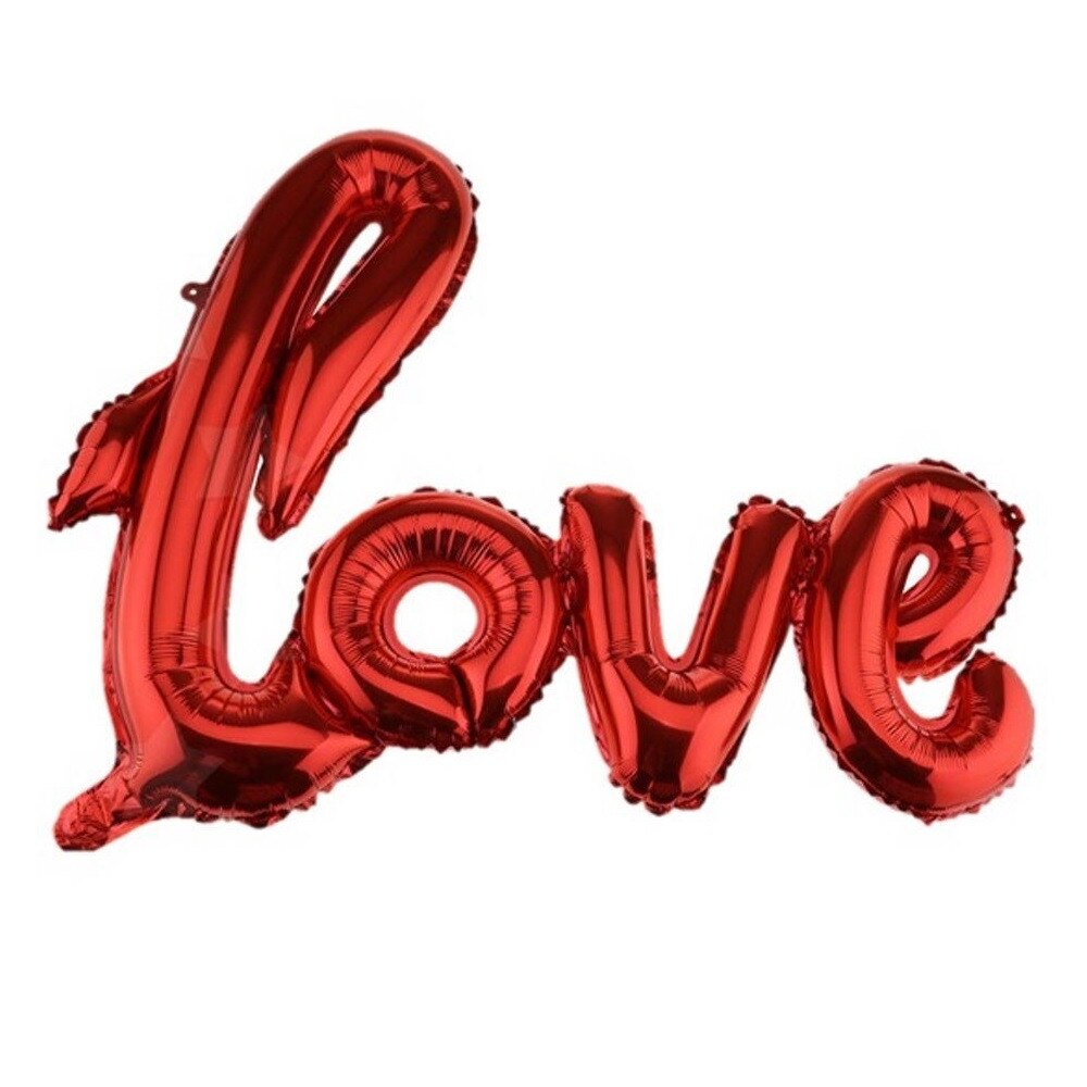 Balon folie love, LRTM, 36x64 cm