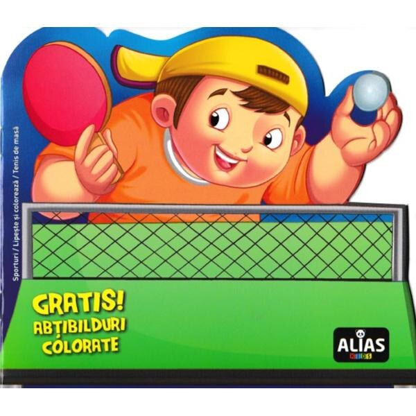 Tenis de masa. Abtibilduri colorate