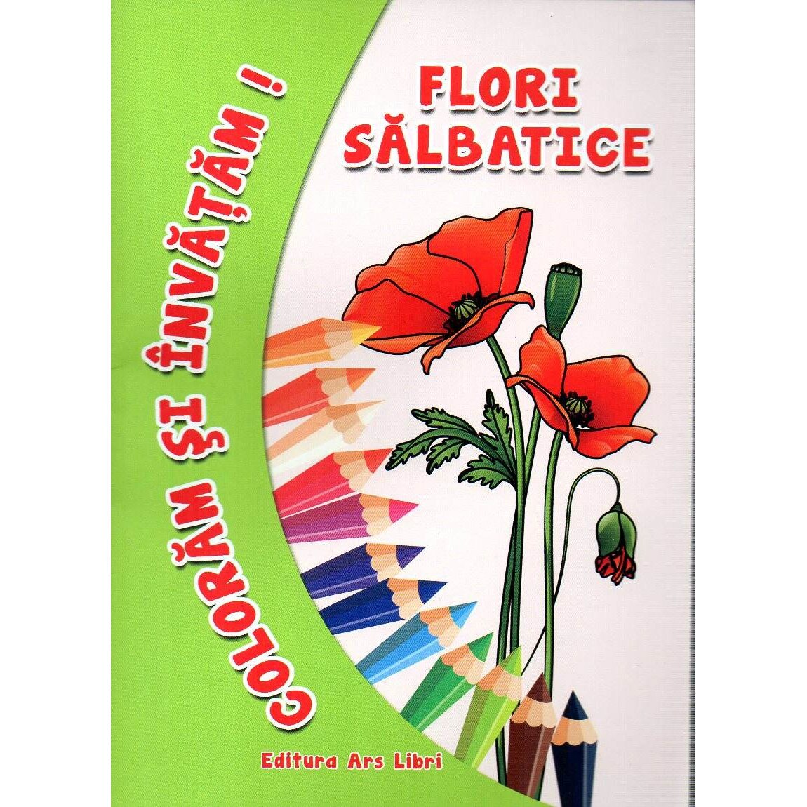 Coloram si invatam - Flori salbatice
