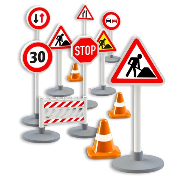 LENA: 17 darabos útjelző táblák