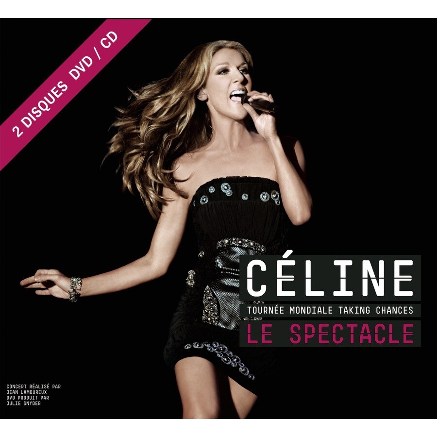 Celine Dion-La Tourne Mondiale Taking Chances-CD+DVD