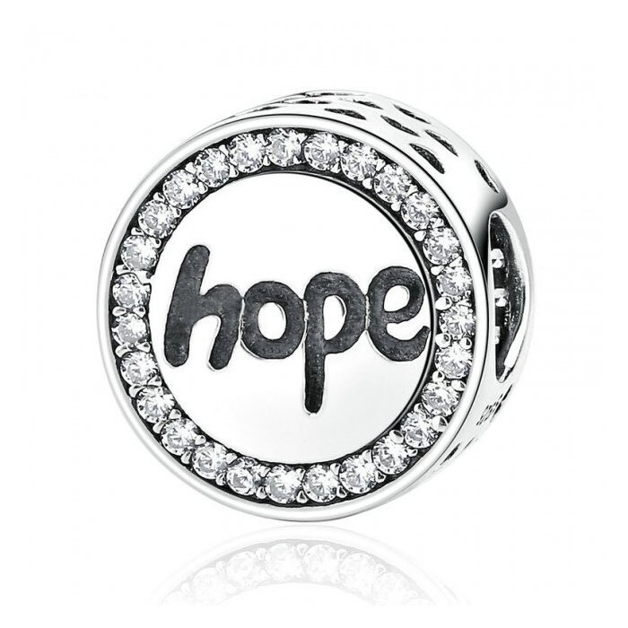 Talisman din argint cu Cristale si Speranta