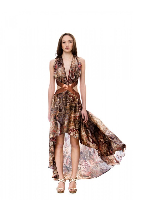 Annaeva, nyitott derekú női ruha, S