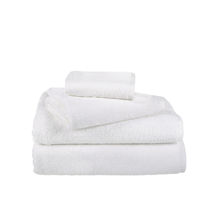 Törölköző Dilios Hotel lux, fehér, mérete 70/140 cm 500 g