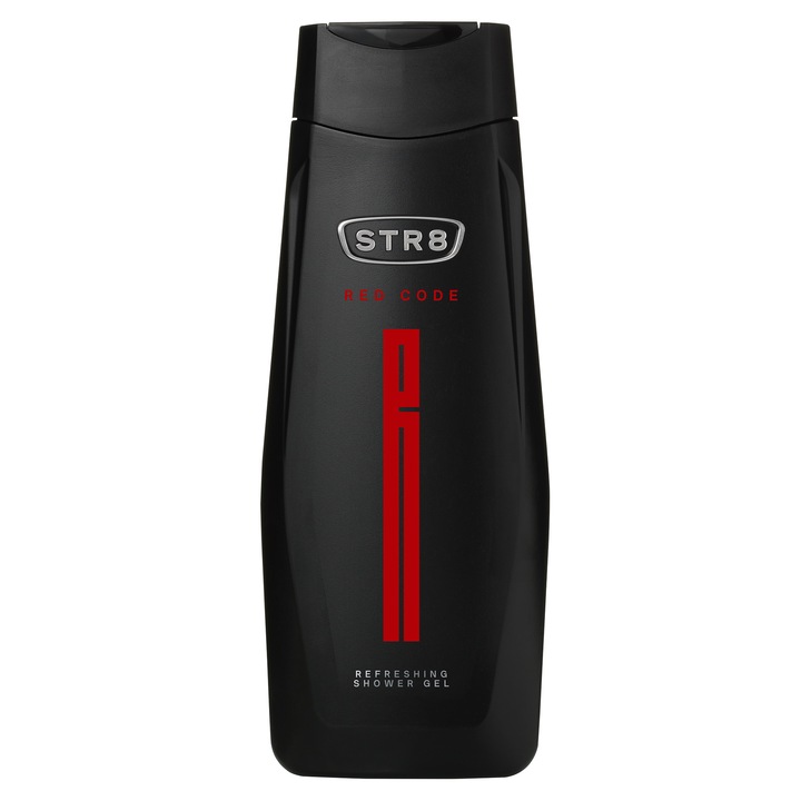 STR8 Red Code Tusfürdő, Férfi, 400 ml