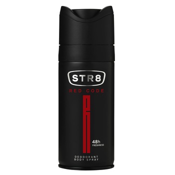 Deodorant Spray STR8, Red Code, Barbati, 150 ml Deodorant Spray STR8, Red Code, Barbati, 150 ml
