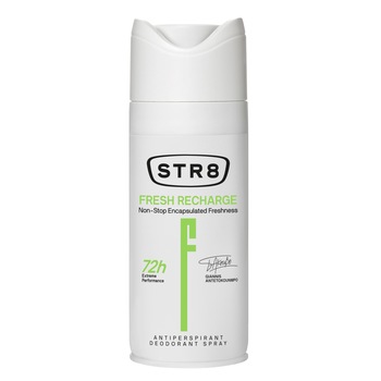 Deodorant Spray STR8, Fresh Recharge, Barbati, 150 ml Deodorant Spray STR8, Fresh Recharge, Barbati, 150 ml