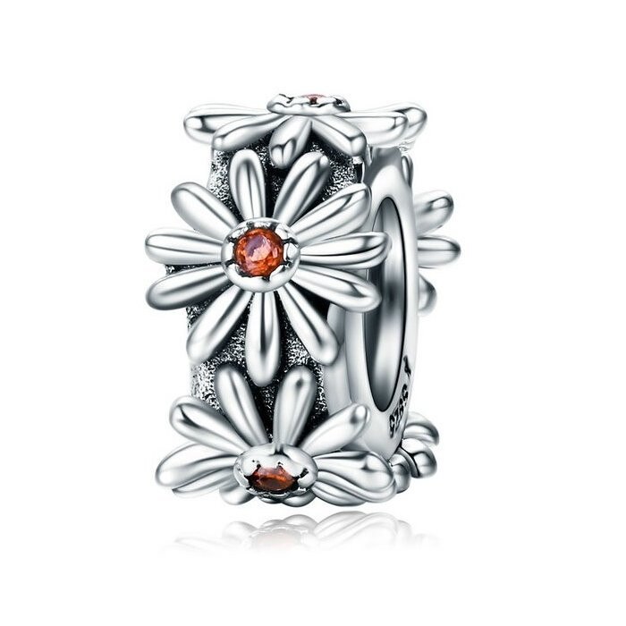 Talisman din argint Daisy Flower