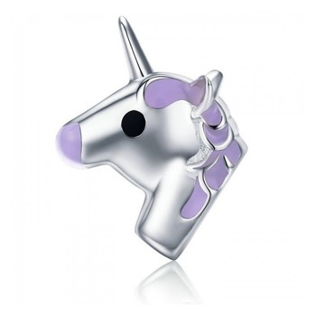 Talisman din argint Purple Unicorn Talisman din argint Purple Unicorn