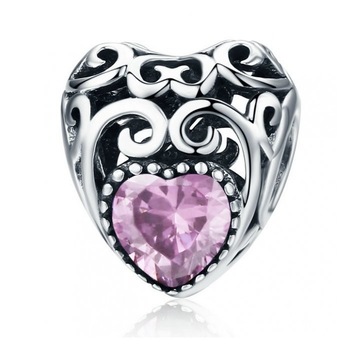 Talisman din argint Vintage Birthstone - Octombrie Talisman din argint Vintage Birthstone - Octombrie