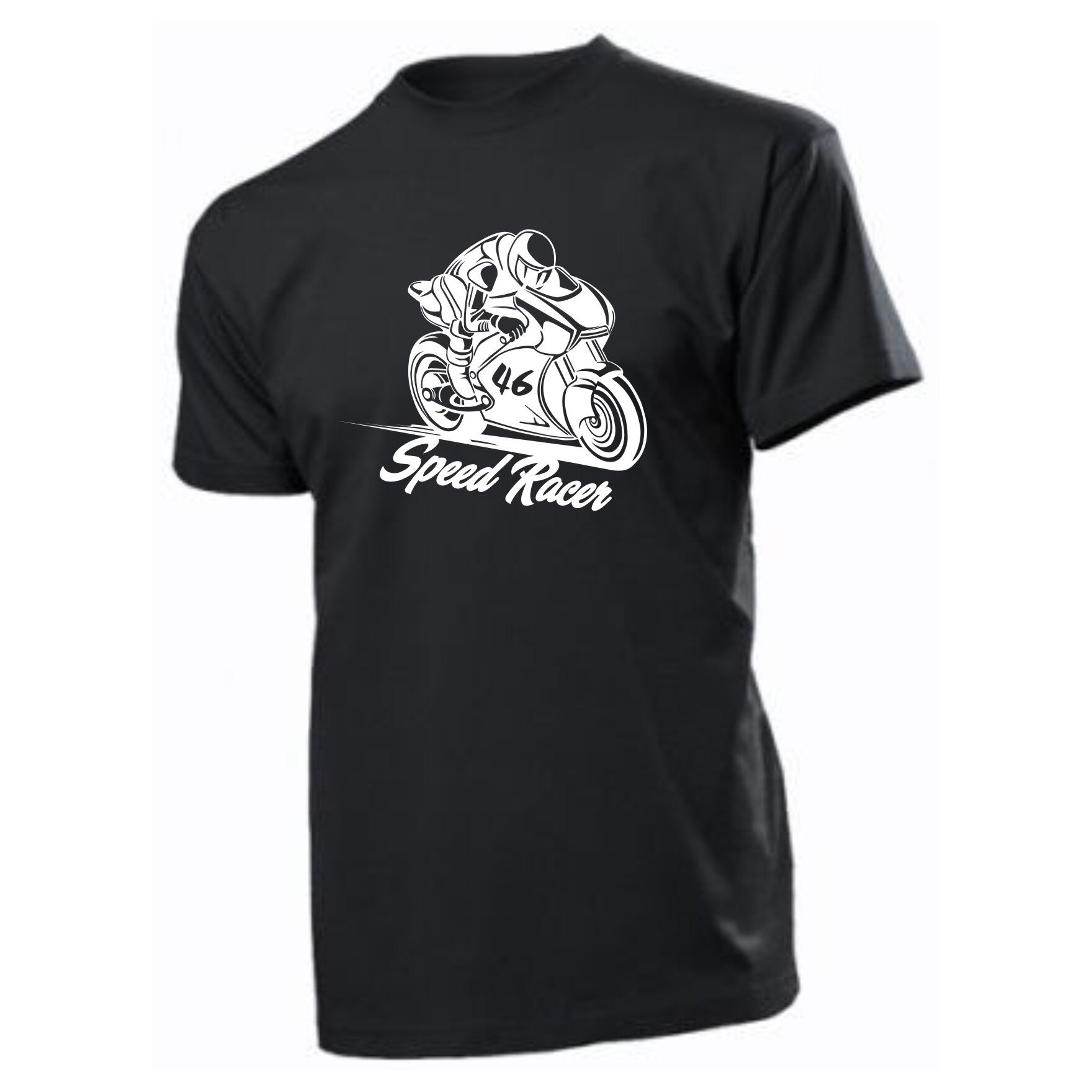 Tricou personalizat, bumbac, Stedman, unisex, negru, marime 2XL, personalizare 