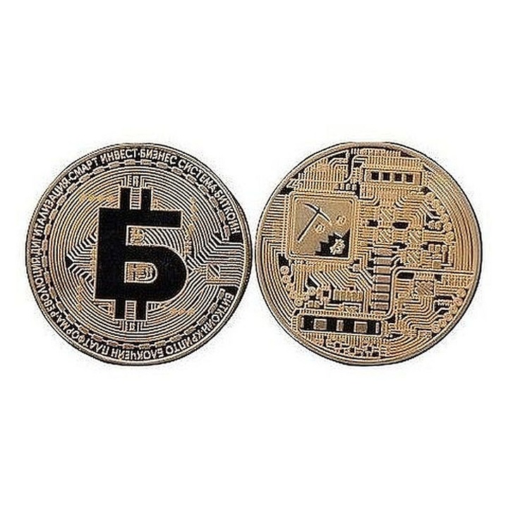 Сувенирна монета Martbg Bitcoin, Биткоин БГ, в защитна капсула