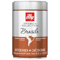Cafea boabe illy Arabica Selection Brazilia, 250 gr.