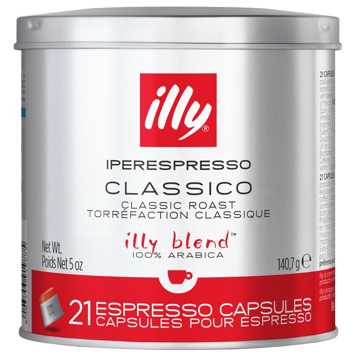 Capsule Cafea illy Iperespresso, 21 buc, 140.7 gr.