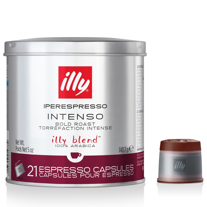 Capsule Cafea illy Iperespresso Dark, 21 buc, 140.7 gr.