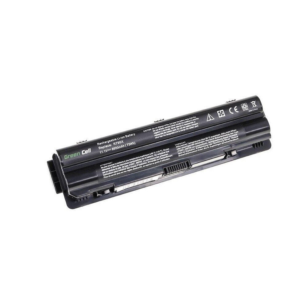 Baterie compatibila extinsa Greencell pentru laptop Dell XPS L401X, XPS L501X L502X L521X, XPS L701X L702X L721X, type Dell J70W7 JWPHF R4CN5 R795X WHXY3, cu 9 celule 6600mAh