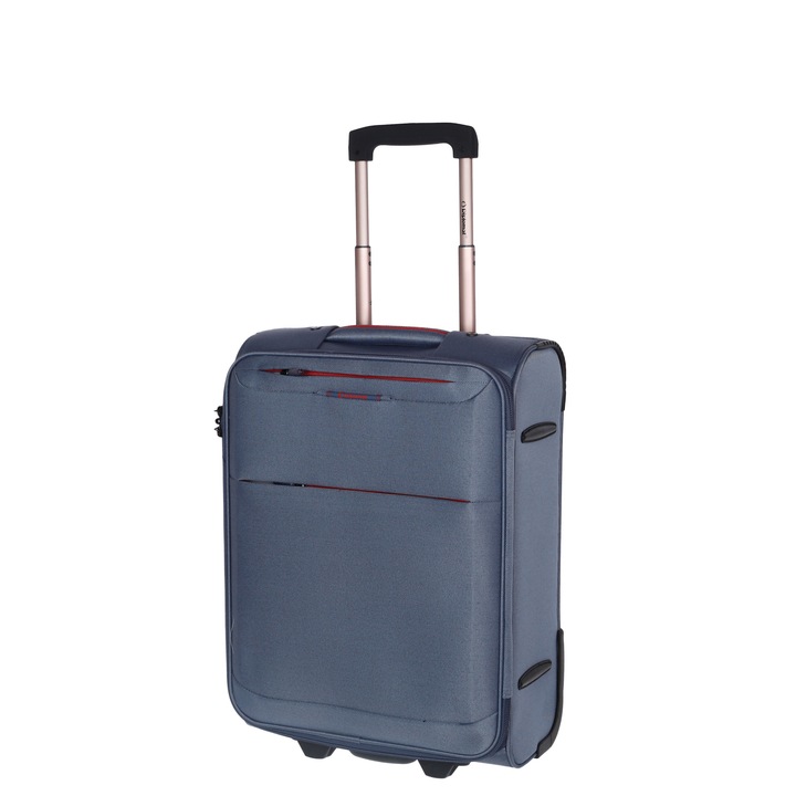 Troler Cabina, 2 Roti, DIPLOMAT, ZC 6039 - 53 cm, Albastru