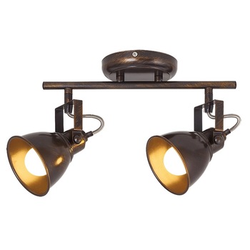 Plafoniera tip spot 2xE14 maro antic Vivienne Rabalux 5963 Plafoniera tip spot 2xE14 maro antic Vivienne Rabalux 5963